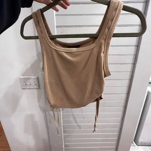 Tan tank top